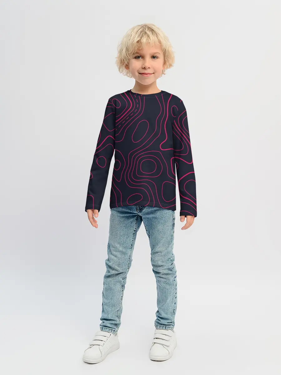 Детский лонгслив / Магия узора