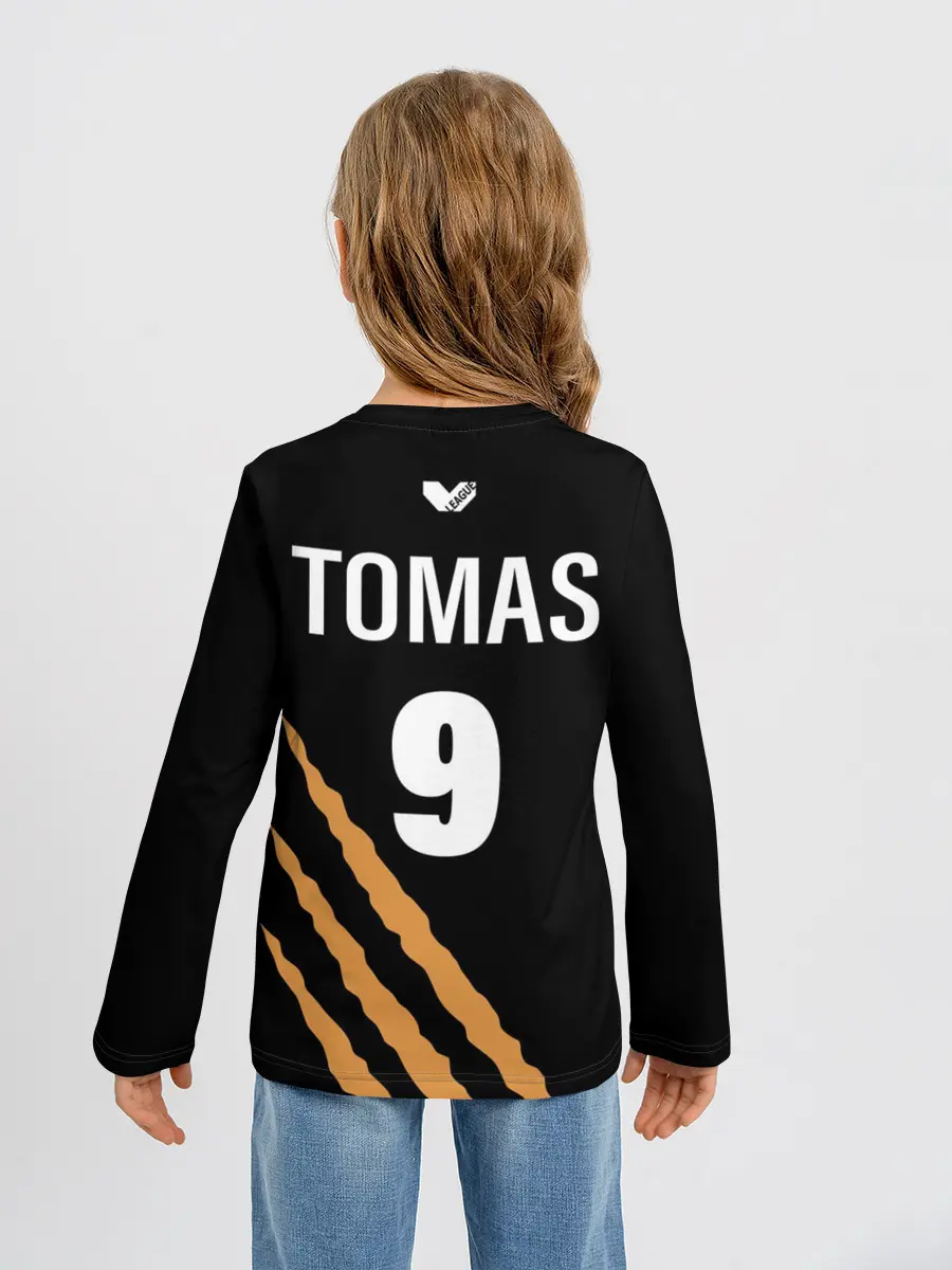 Детский лонгслив / 9 | MSBY | BLACK JACKALS