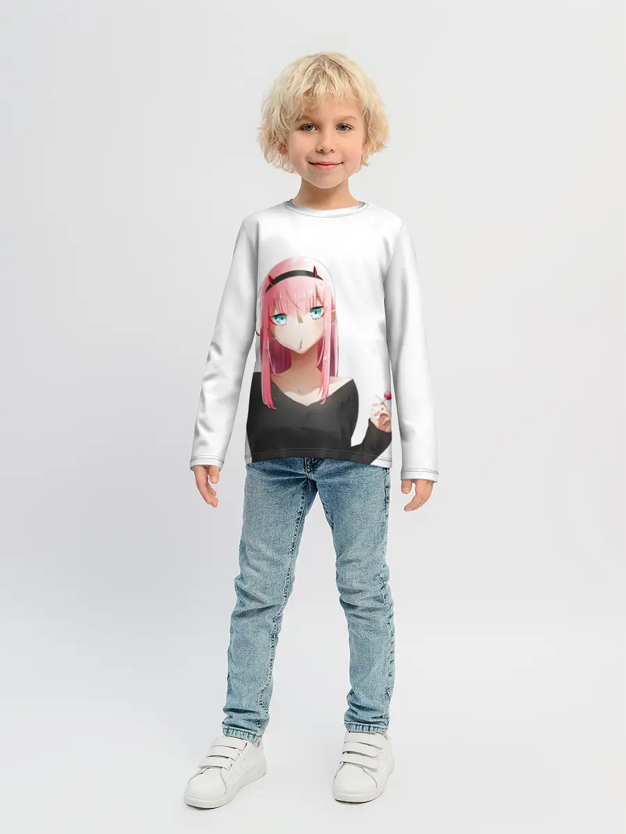 Детский лонгслив / ZERO TWO | 002