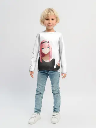 Детский лонгслив / ZERO TWO | 002