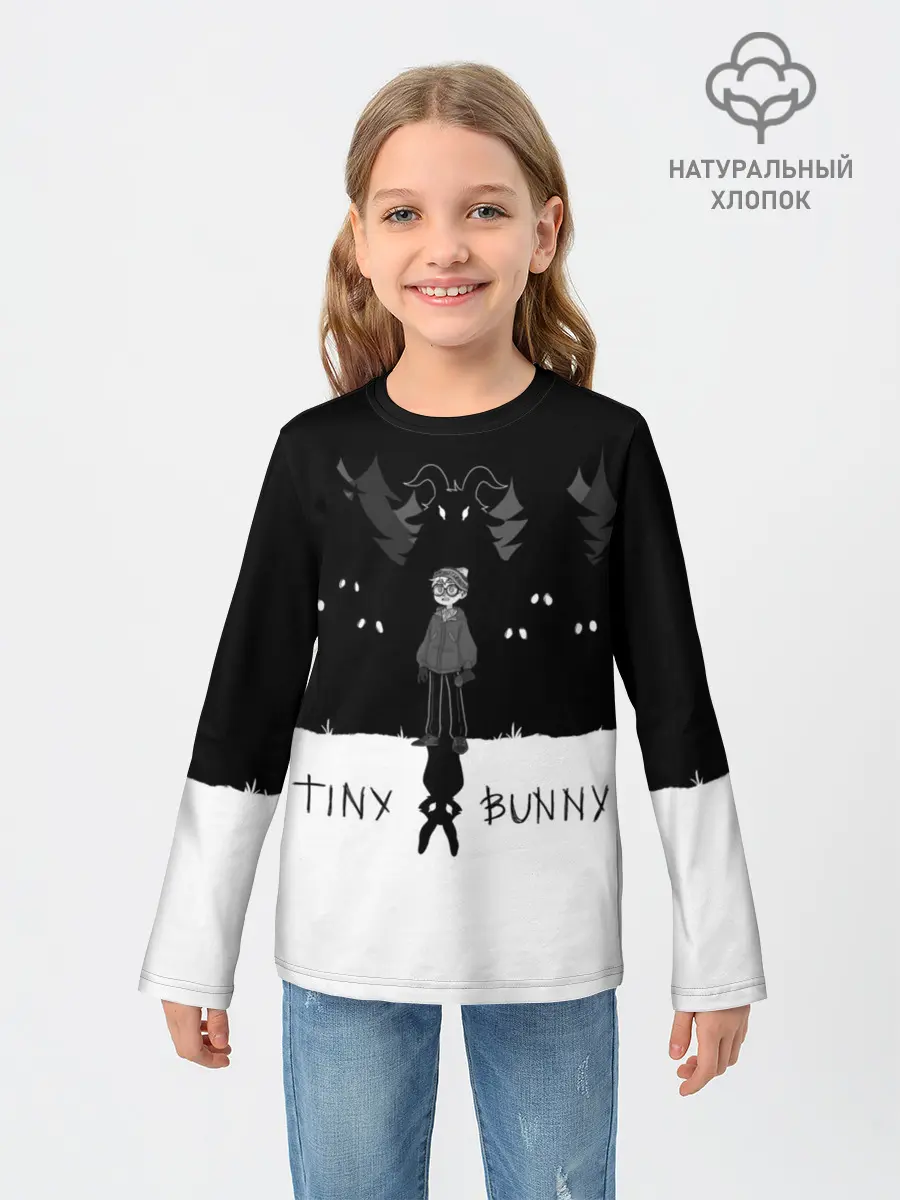 Детский лонгслив / Tiny Bunny ужасы