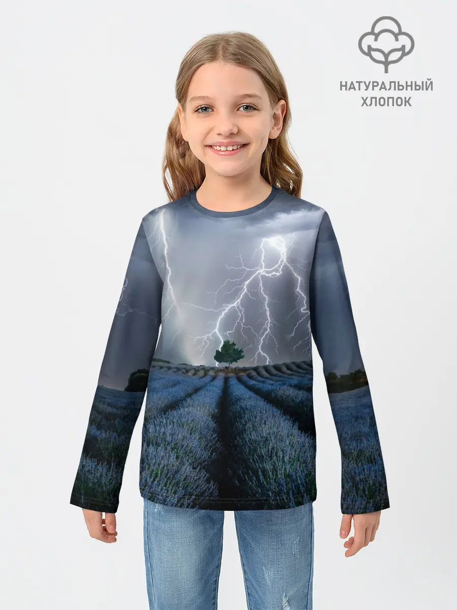Детский лонгслив / Молнии