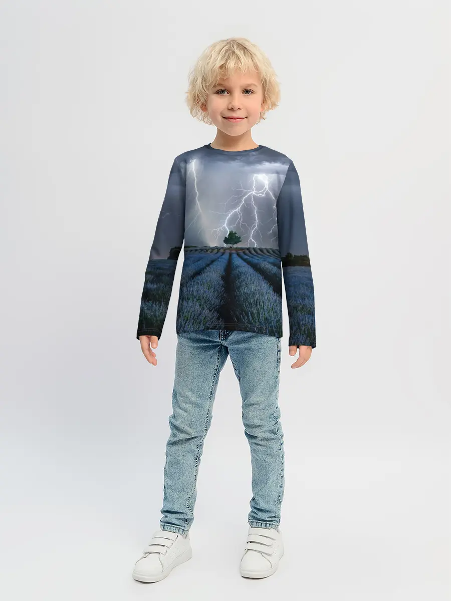 Детский лонгслив / Молнии