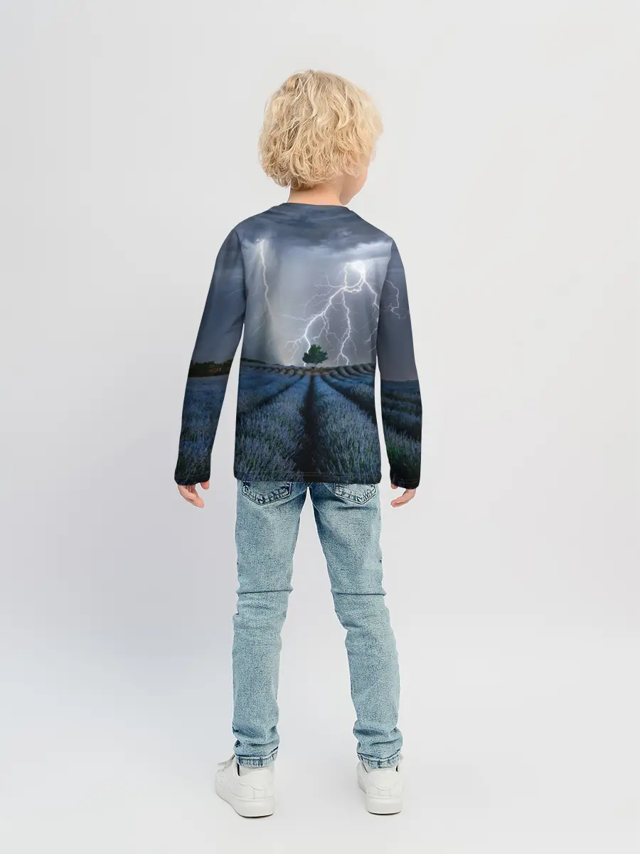 Детский лонгслив / Молнии