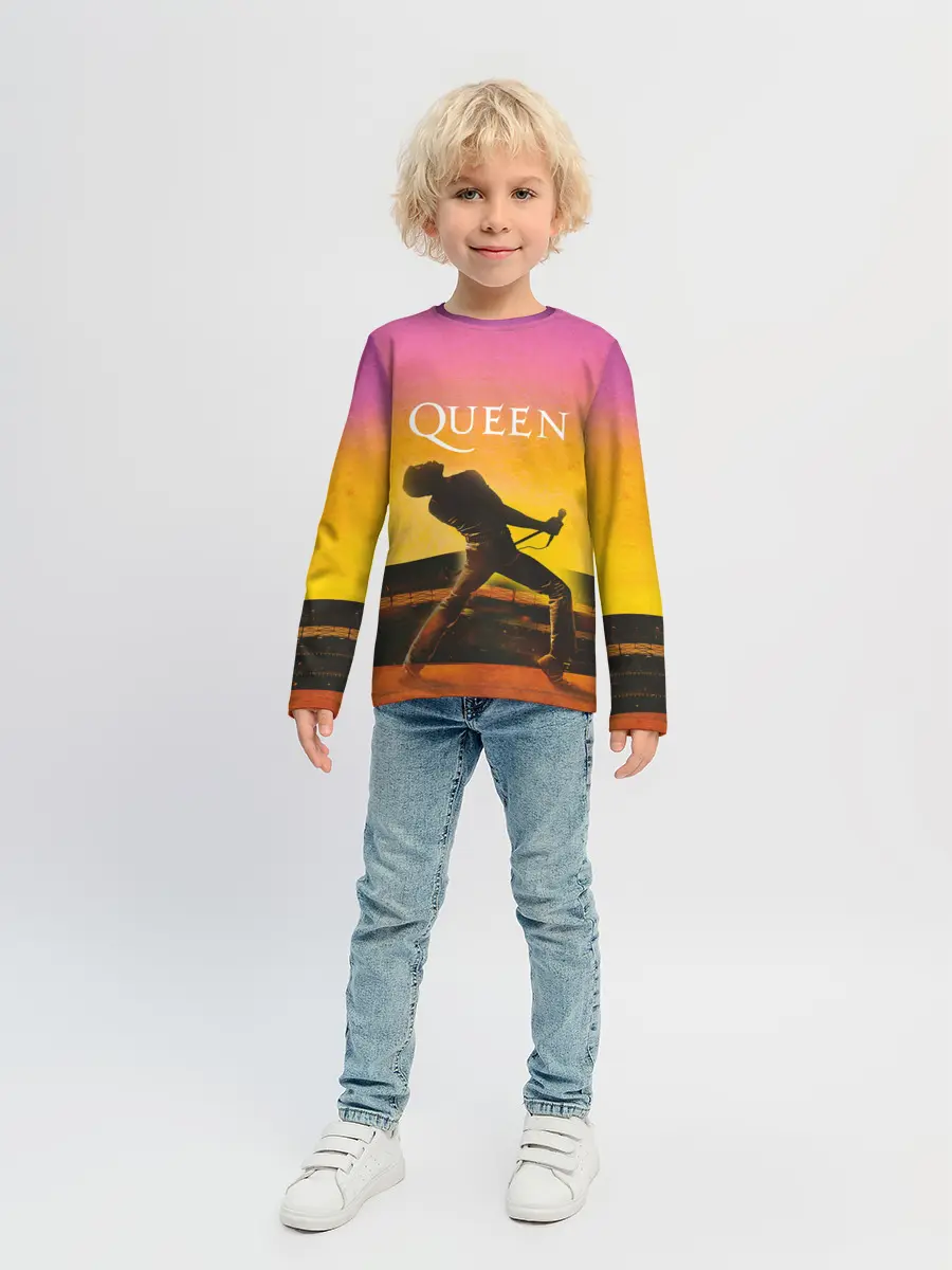 Детский лонгслив / Queen | Freddie Mercury