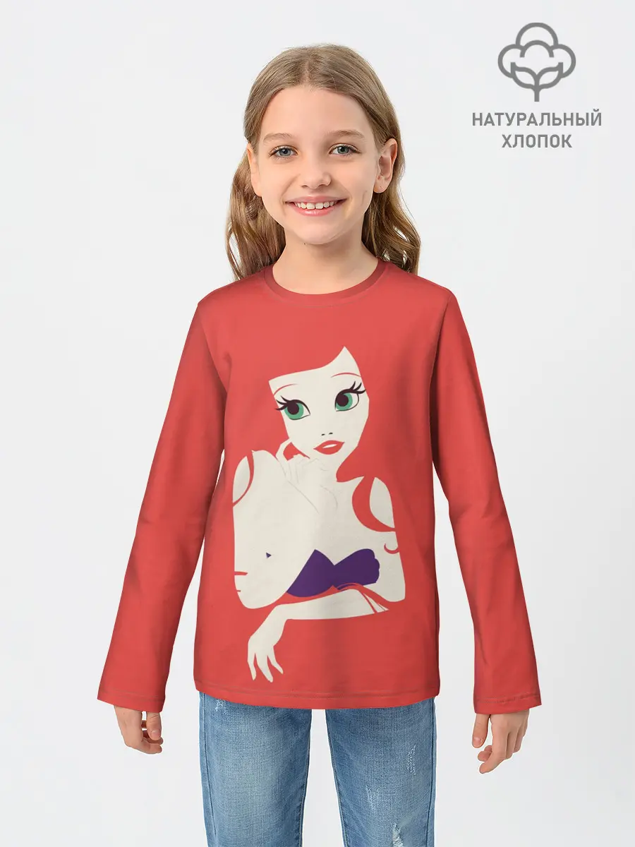 Детский лонгслив / Ariel the Mermaid