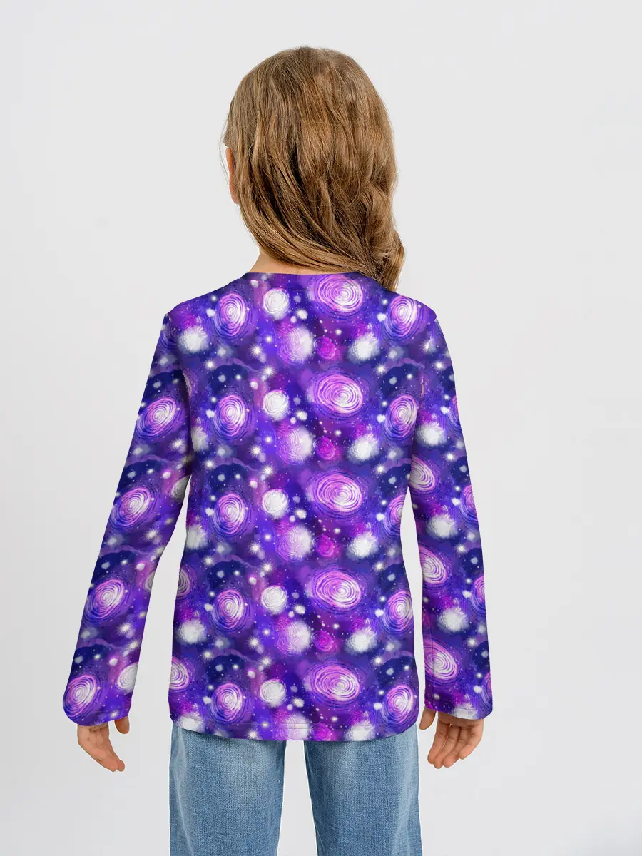 Детский лонгслив / Galaxy