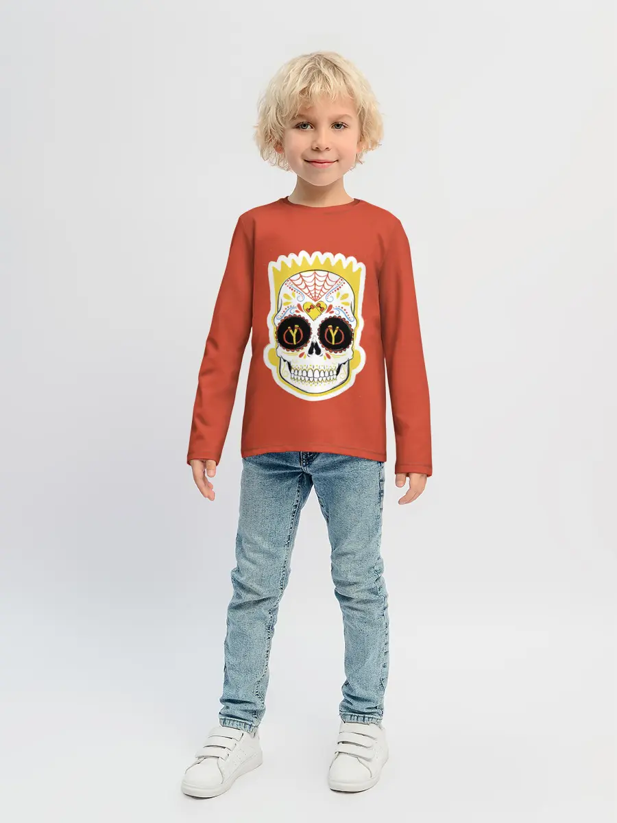 Детский лонгслив / Мексиканский Барт