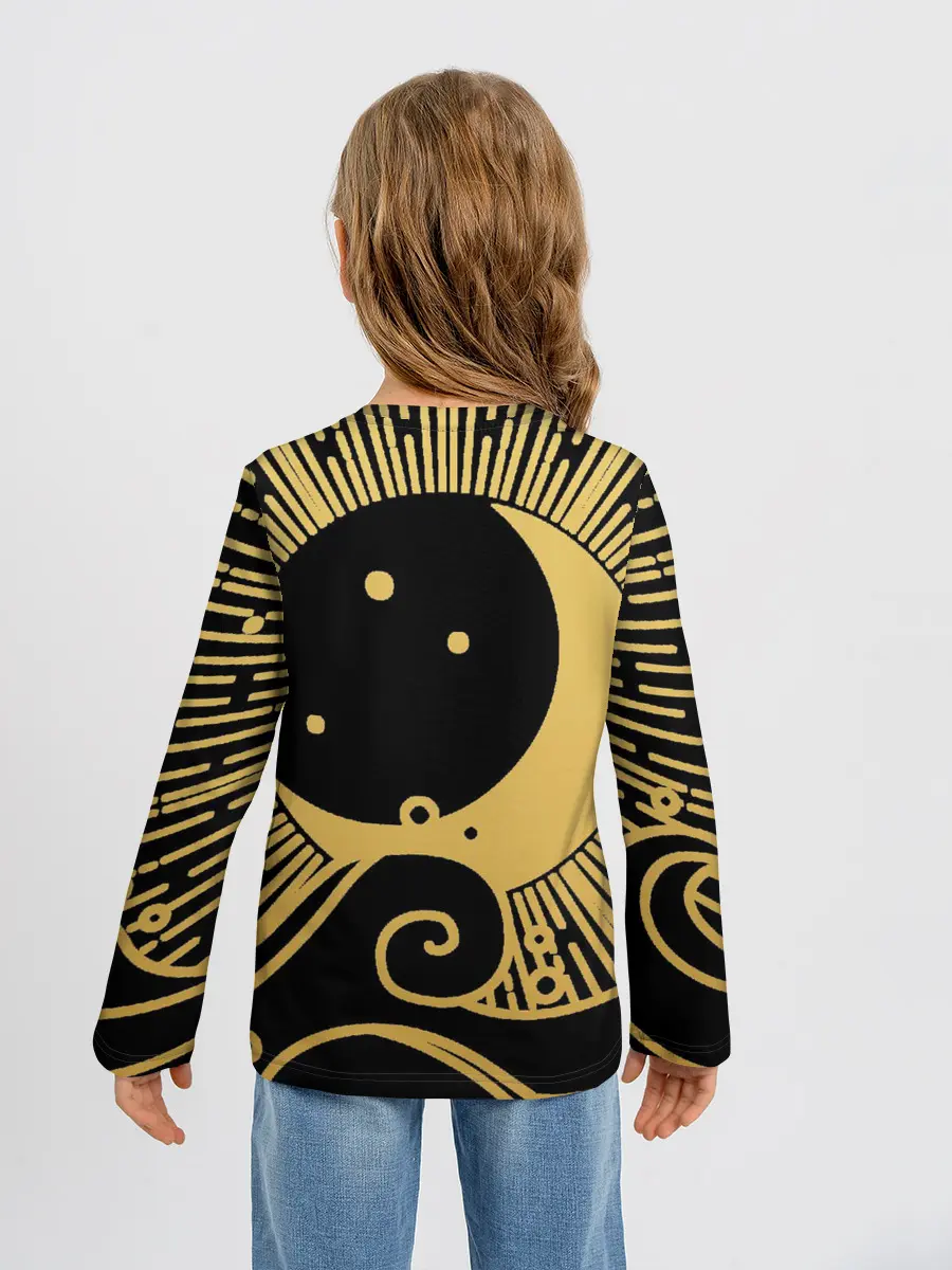 Детский лонгслив / Море