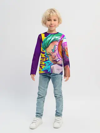 Детский лонгслив / The Knockout City