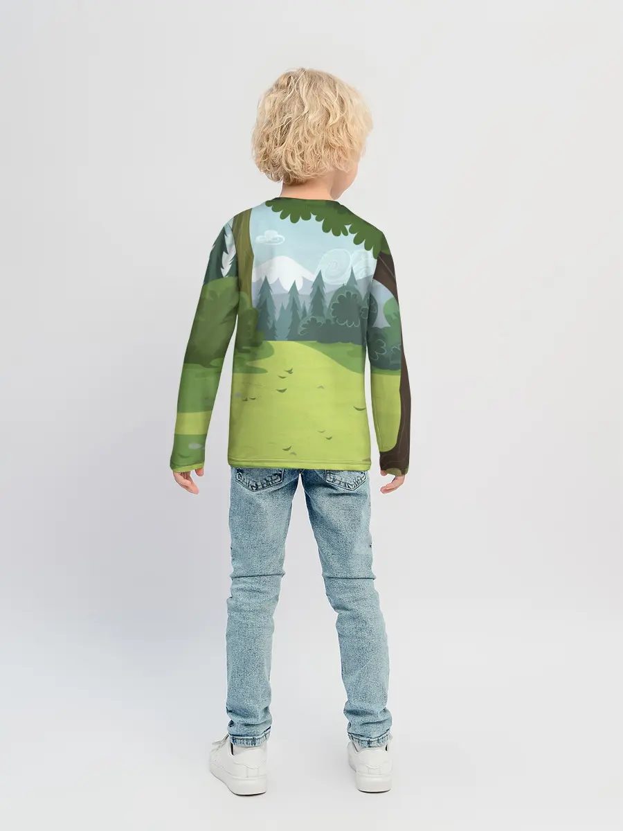 Детский лонгслив / Крутые Бобры | Angry Beavers