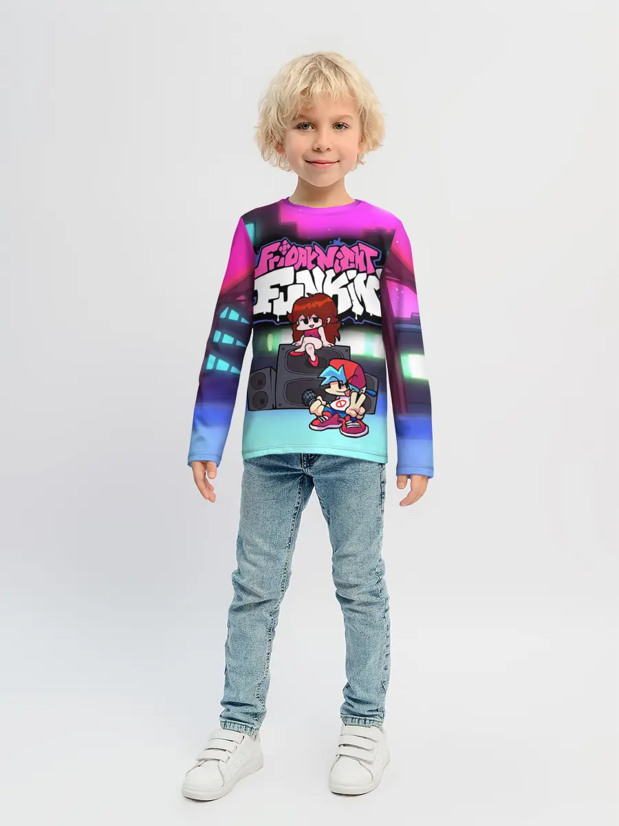 Детский лонгслив / Friday Night Funkin