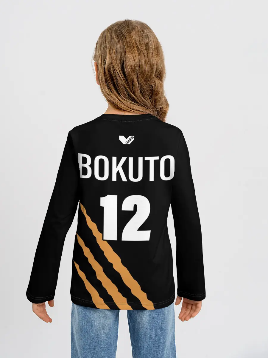 Детский лонгслив / 12 | MSBY | BLACK JACKALS
