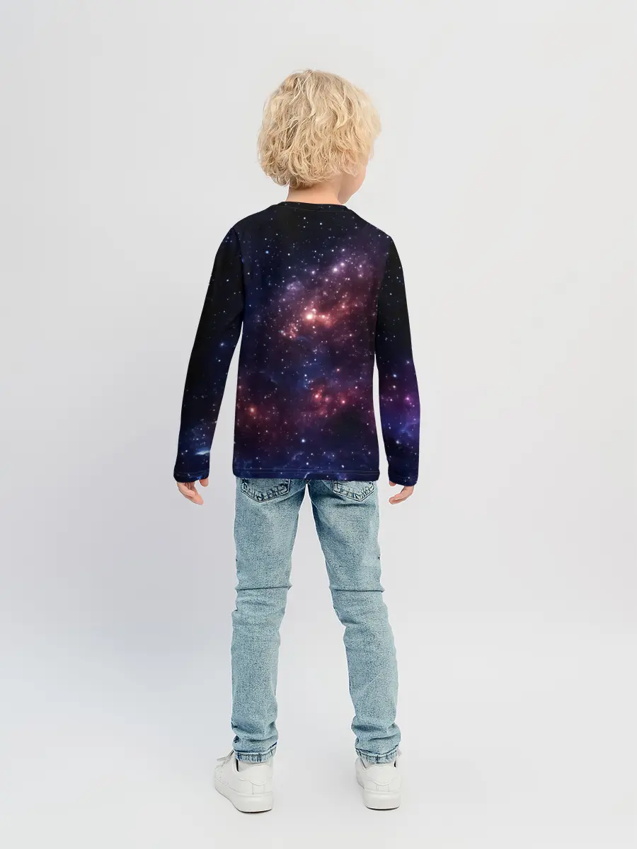 Детский лонгслив / Космический Тобио Кагеяма Haikyuu!!