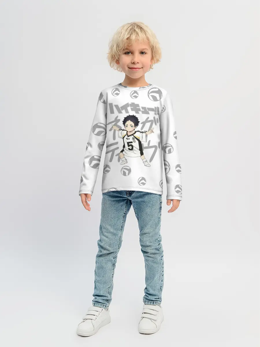 Детский лонгслив / Кейджи Акааши Академия Фукуродани
