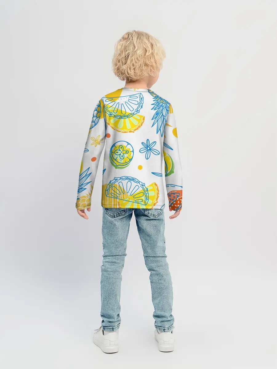 Детский лонгслив / Фруктовое настроение