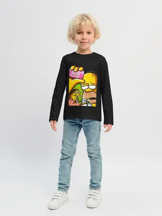 Детский лонгслив / Drunk club