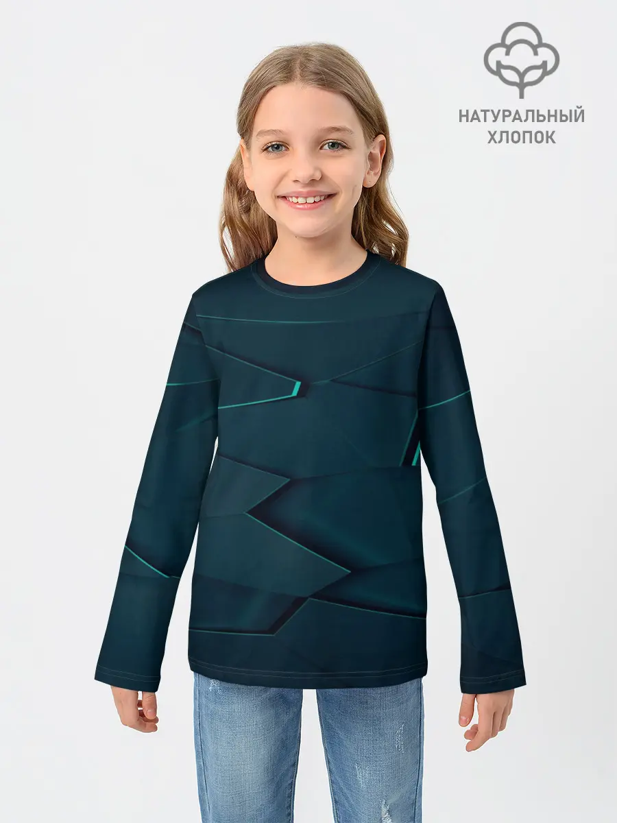 Детский лонгслив / GEOMETRY