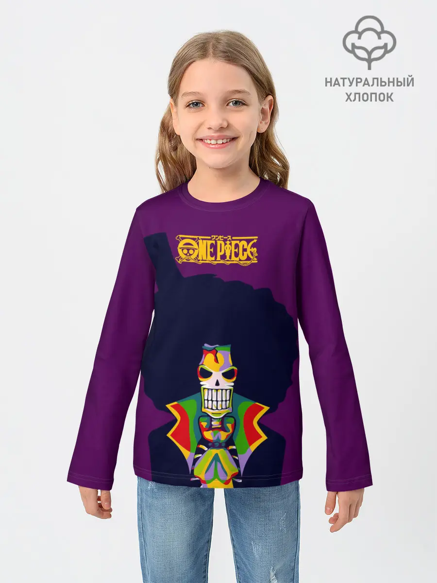 Детский лонгслив / Соул Кинг Брук | One Piece