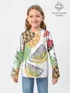 Детский лонгслив / Сочное настроение