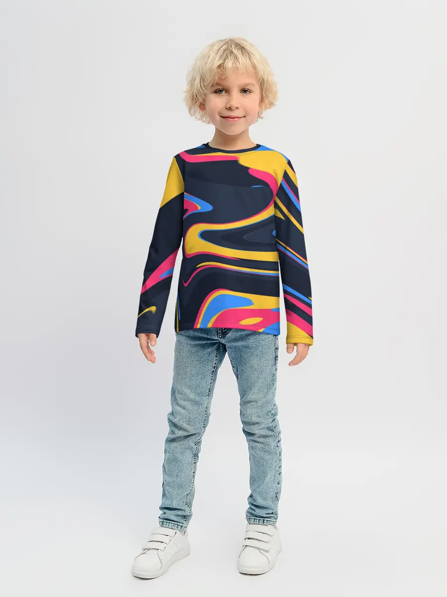 Детский лонгслив / Color Mix