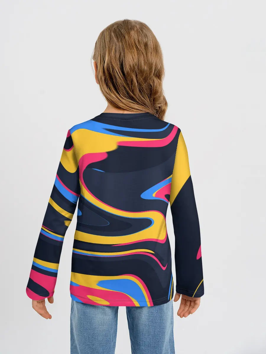 Детский лонгслив / Color Mix