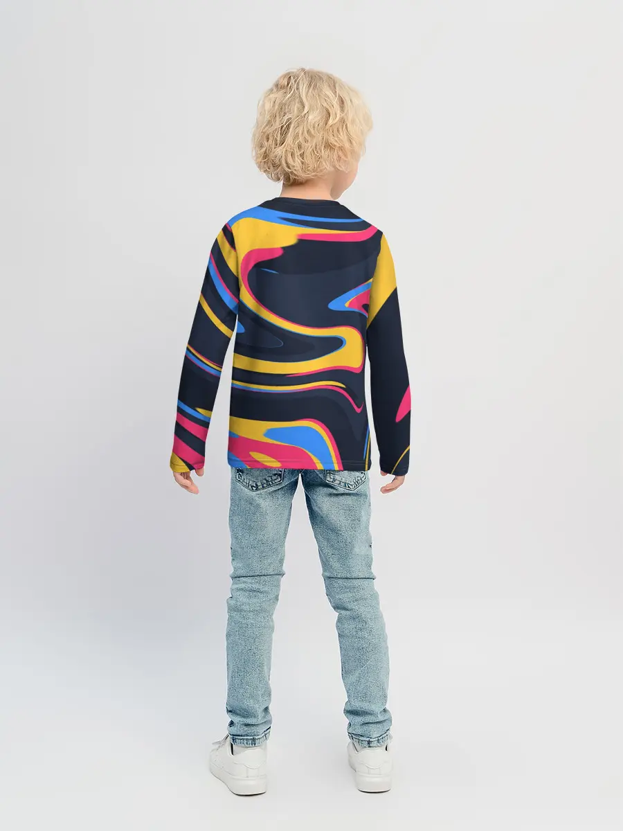 Детский лонгслив / Color Mix