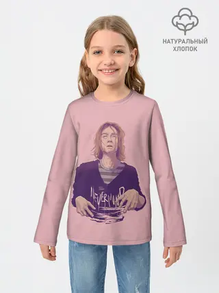 Детский лонгслив / Курт Невермайнд