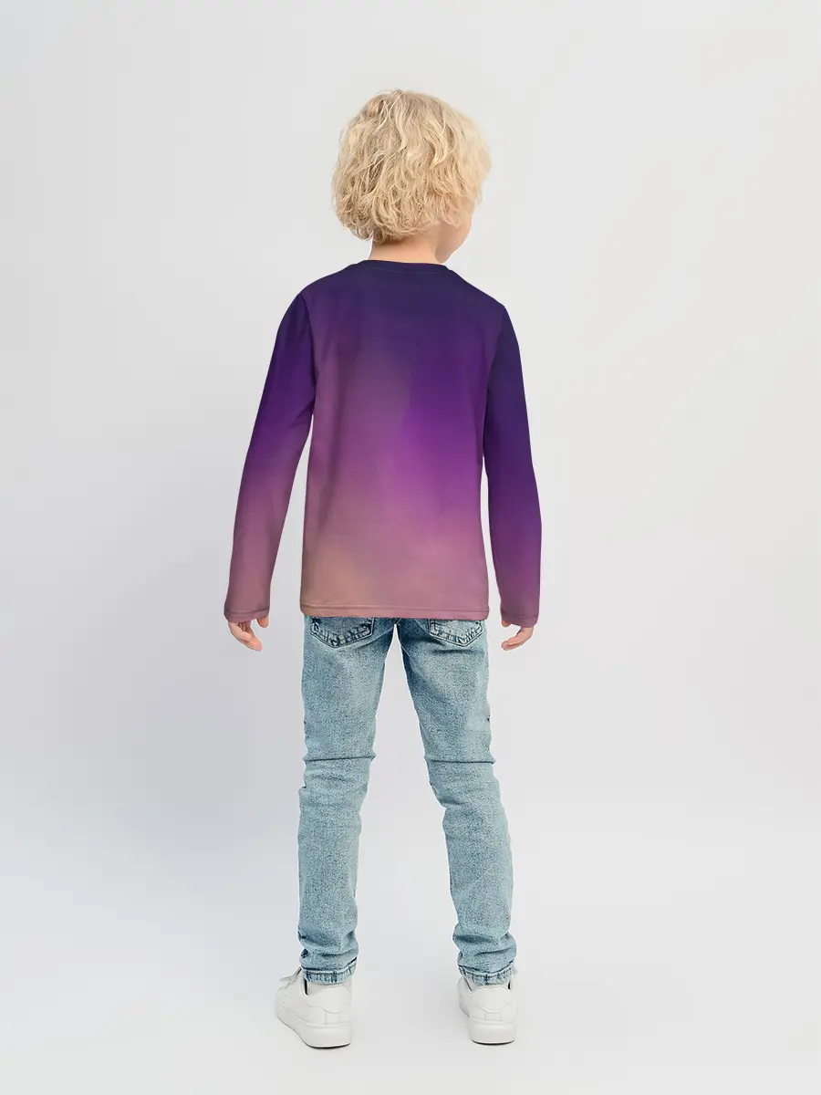 Детский лонгслив / Стильный Уикенд