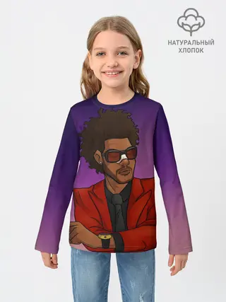 Детский лонгслив / Стильный Уикенд