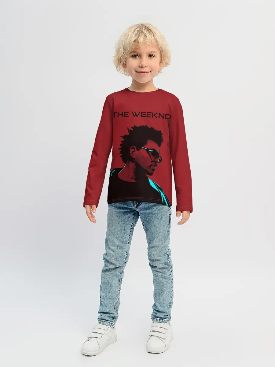 Детский лонгслив / the weeknd