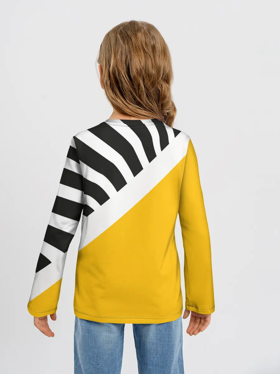 Детский лонгслив / Крути педали