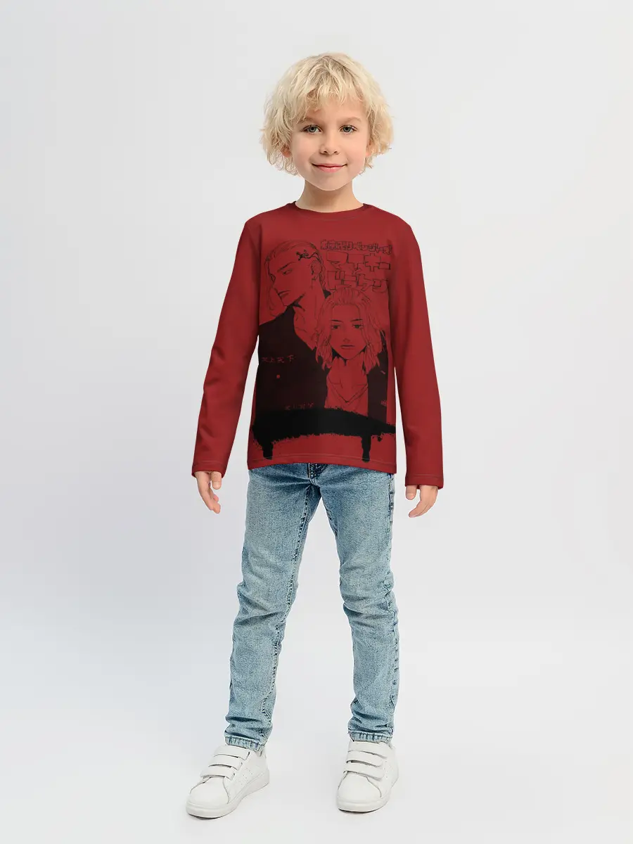 Детский лонгслив / токийские мстители anime