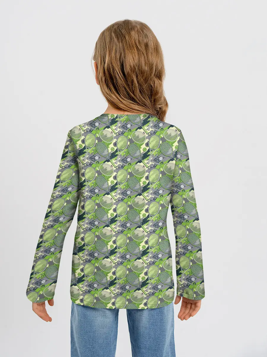 Детский лонгслив / Большой Теннис