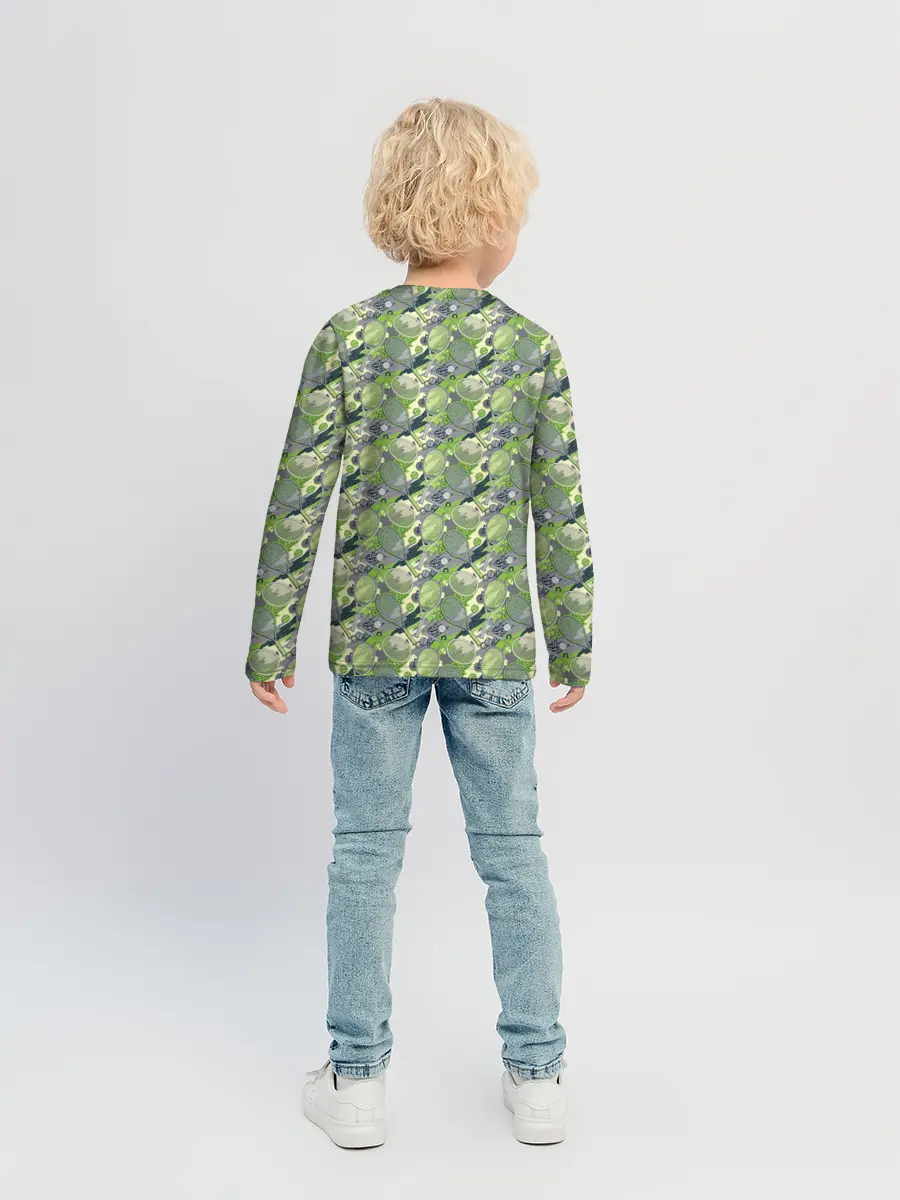 Детский лонгслив / Большой Теннис