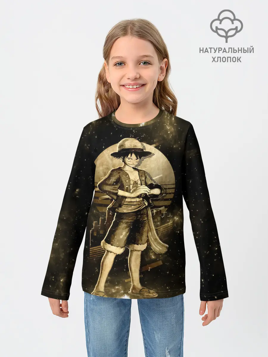 Детский лонгслив / Манки Д. Луффи | One Piece