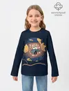 Детский лонгслив / Воодушевленный рыцарь