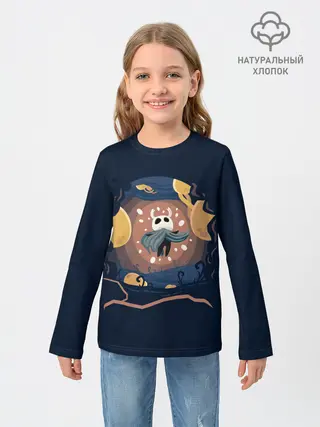 Детский лонгслив / Воодушевленный рыцарь