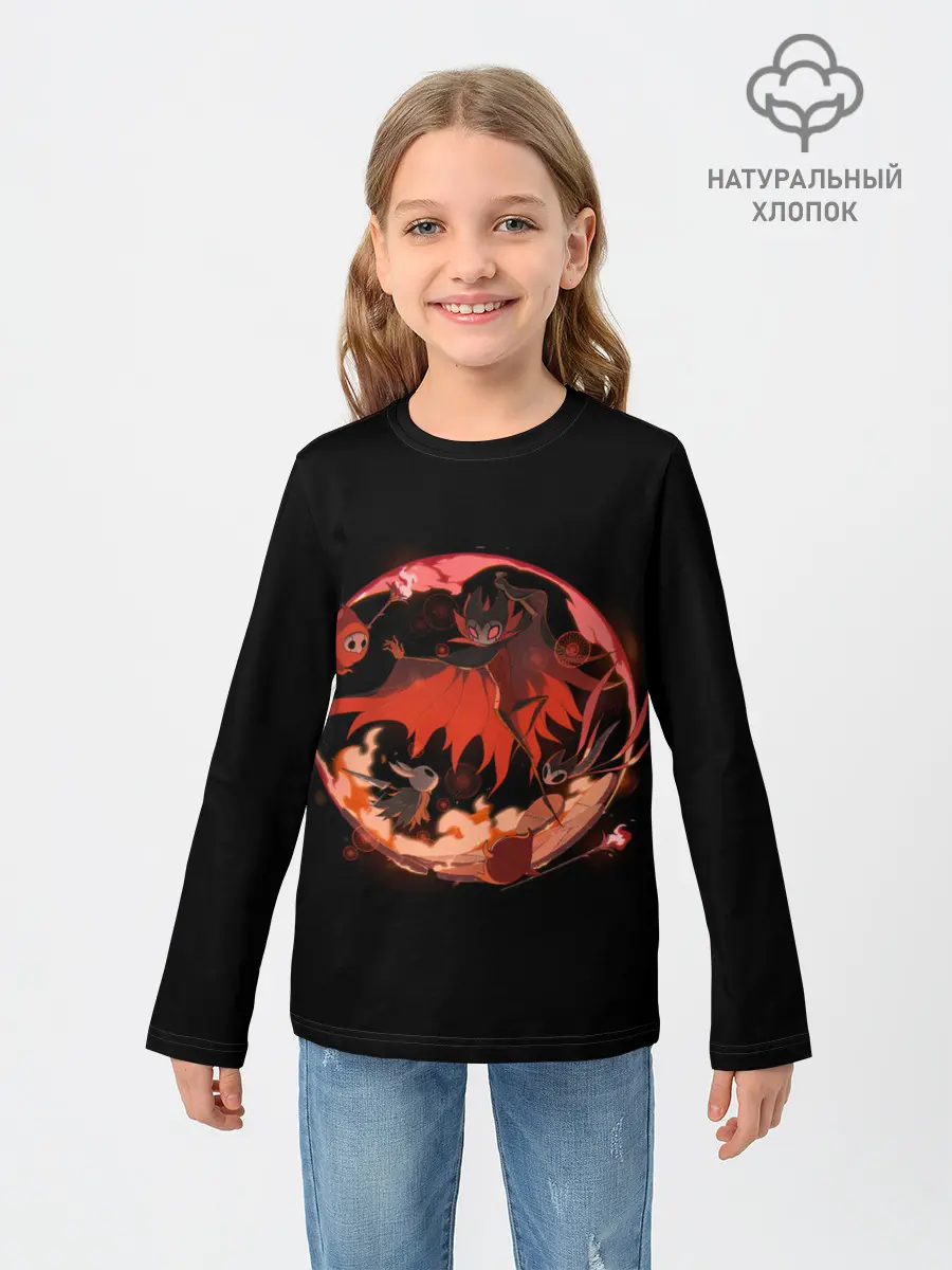 Детский лонгслив / Мир Пустого рыцаря