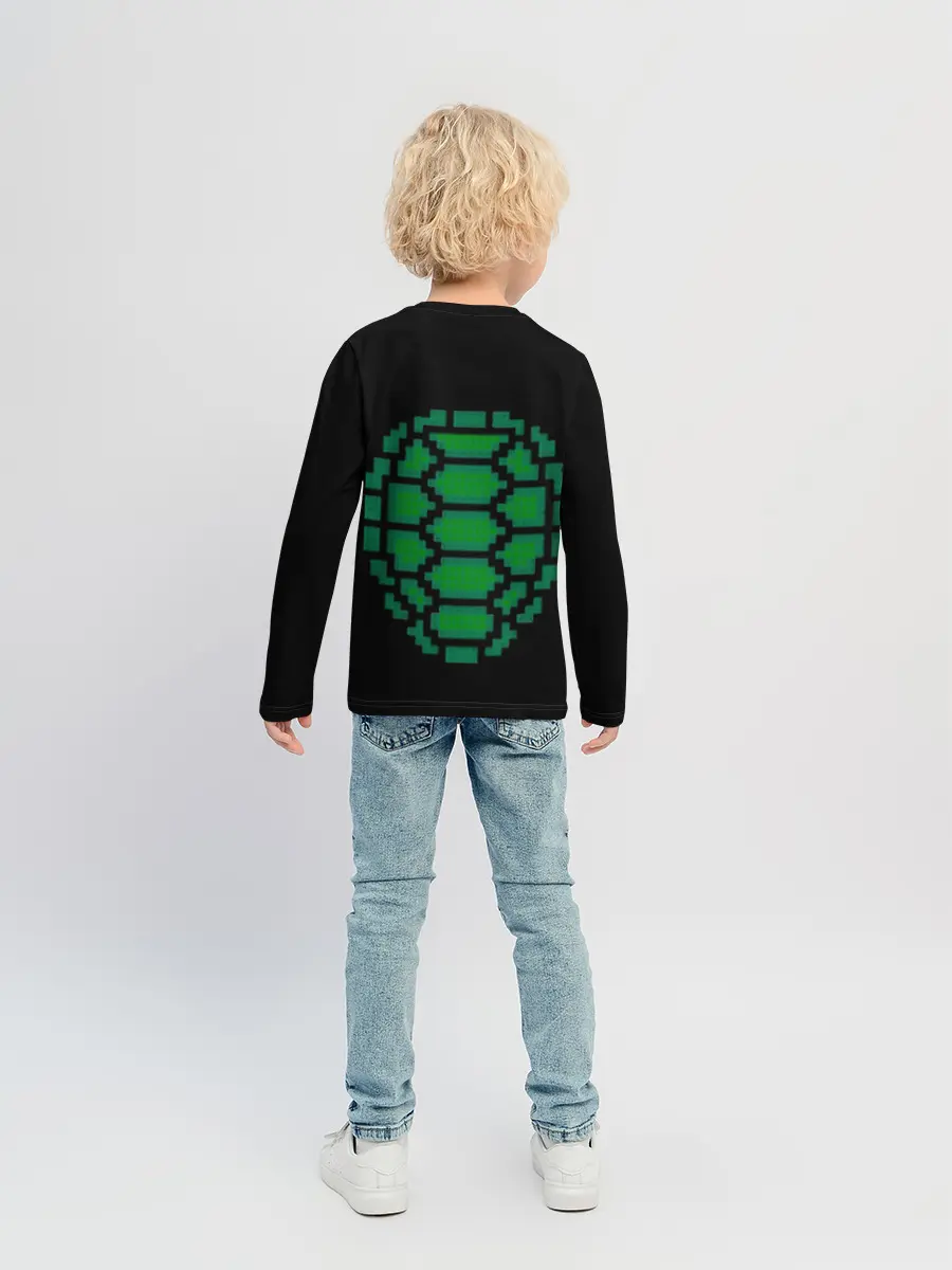 Детский лонгслив / Черепашки Manhatten Project