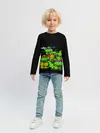 Детский лонгслив / Черепашки Manhatten Project