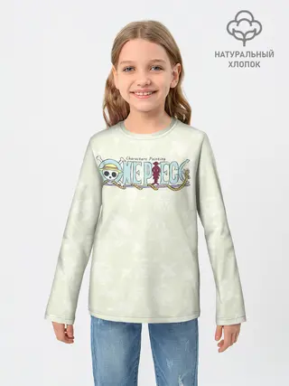 Детский лонгслив / Эмблемы One Piece. Большой куш