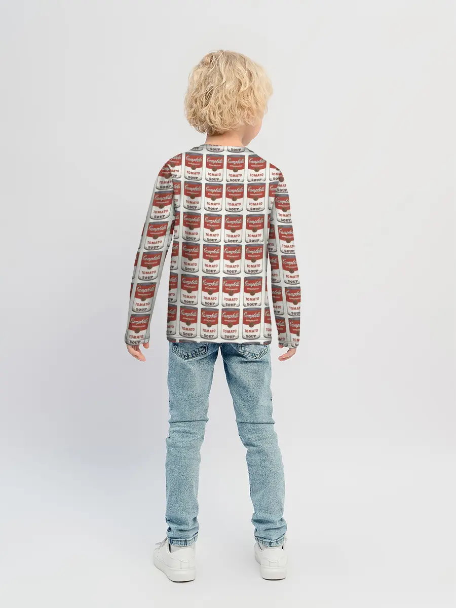 Детский лонгслив / Суп как искусство