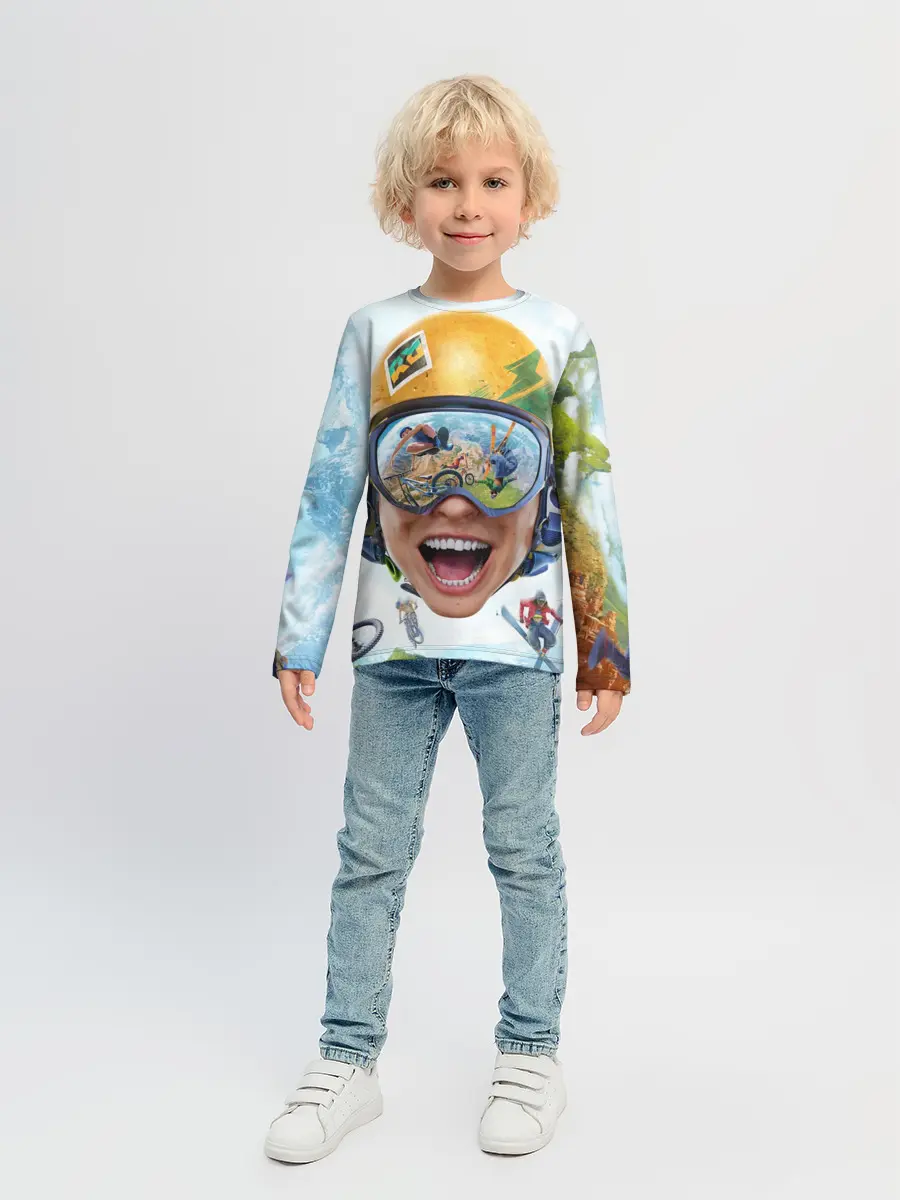 Детский лонгслив / Riders Republic