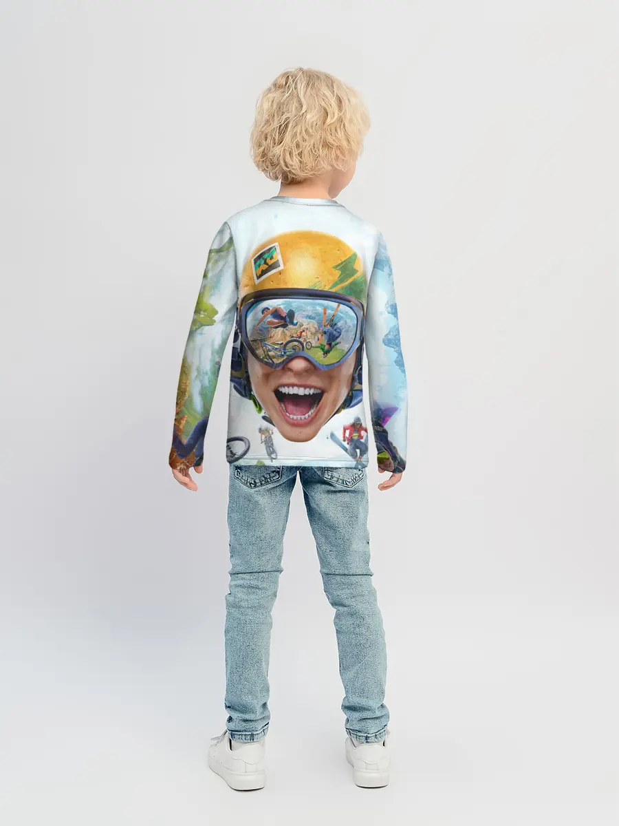 Детский лонгслив / Riders Republic