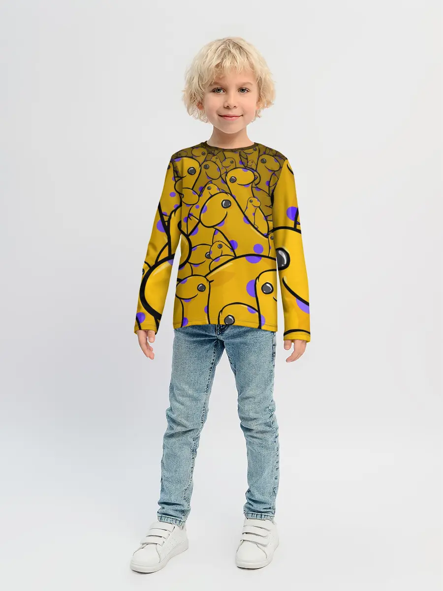 Детский лонгслив / Несси