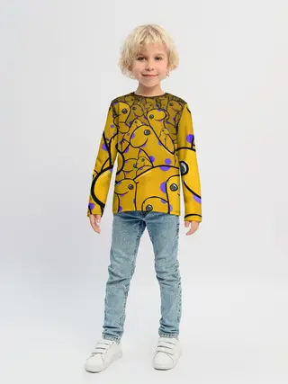 Детский лонгслив / Несси