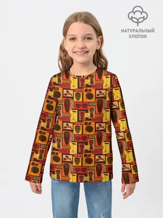 Детский лонгслив / Барабанщик