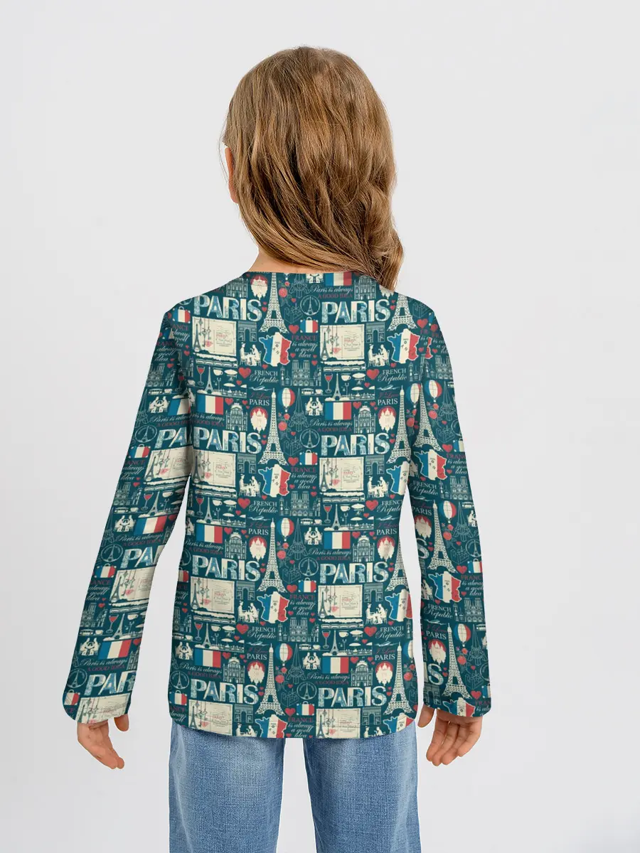 Детский лонгслив / PARIS