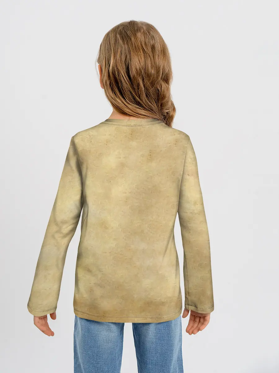 Детский лонгслив / Манки Д. Луффи в розыске One Piece